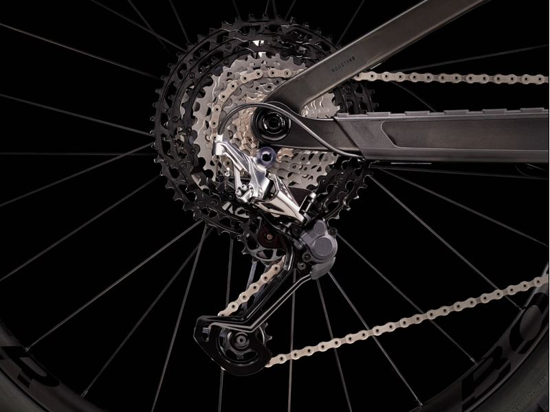 Trek Top Fuel 9.9 XTR Full Suspension Carbon Mountain Bike 2023 in Raw Carbon-6